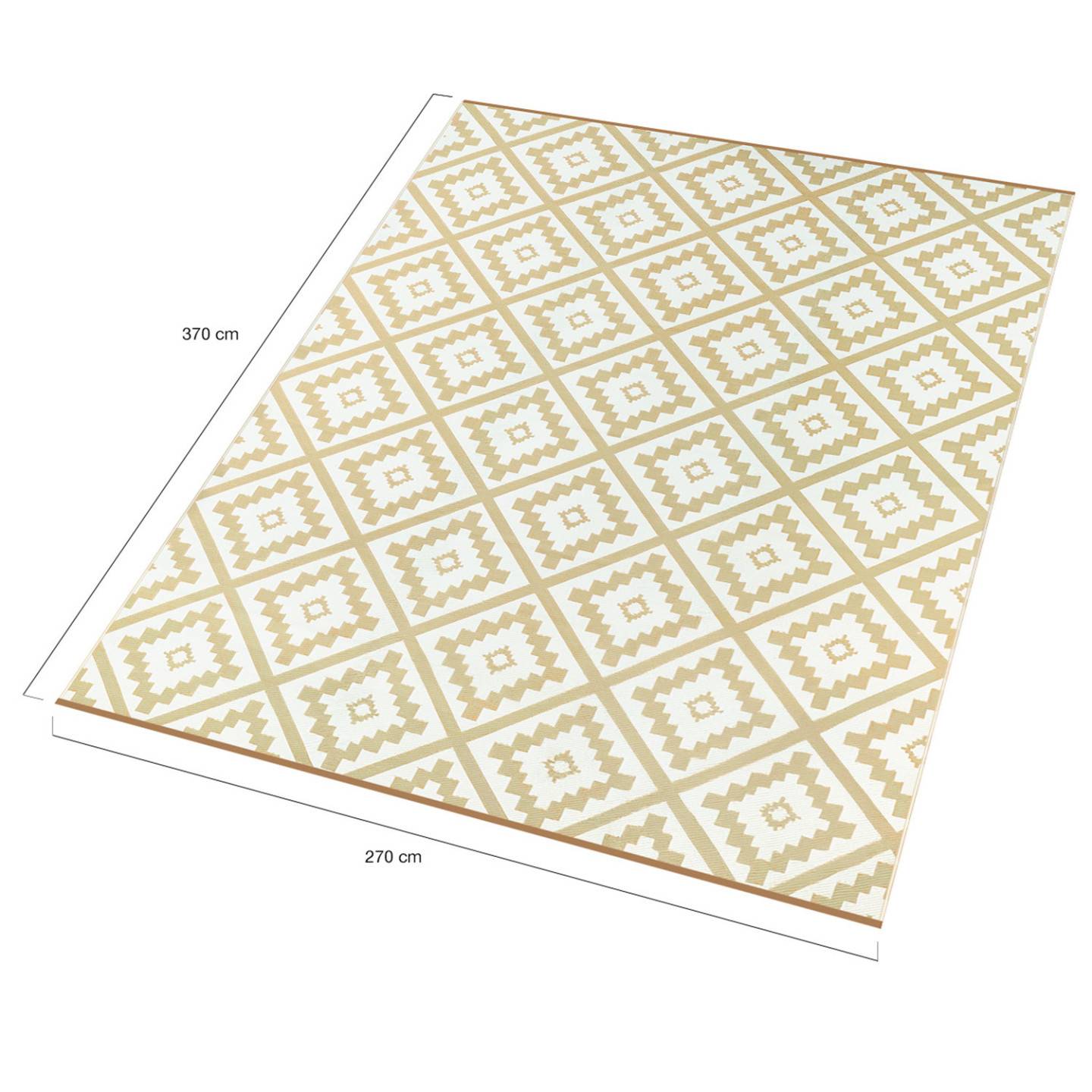 Tapis extérieur BAHAMAS beige 270 x 370 CM - Image 5