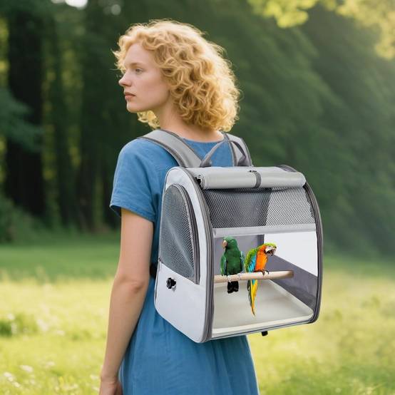 Sac à dos de voyage pour oiseaux et perroquets DtopbuyAge - Image 2