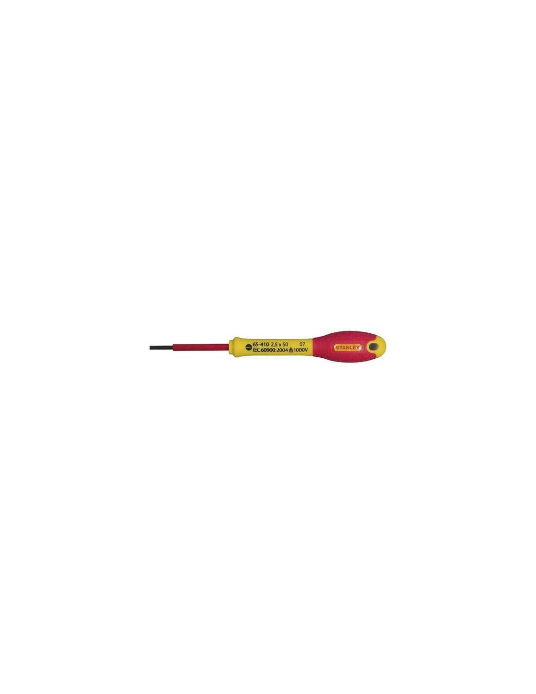 Tournevis Fatmax électricien Isolé 1000v 2.5x50mm - Fatmax