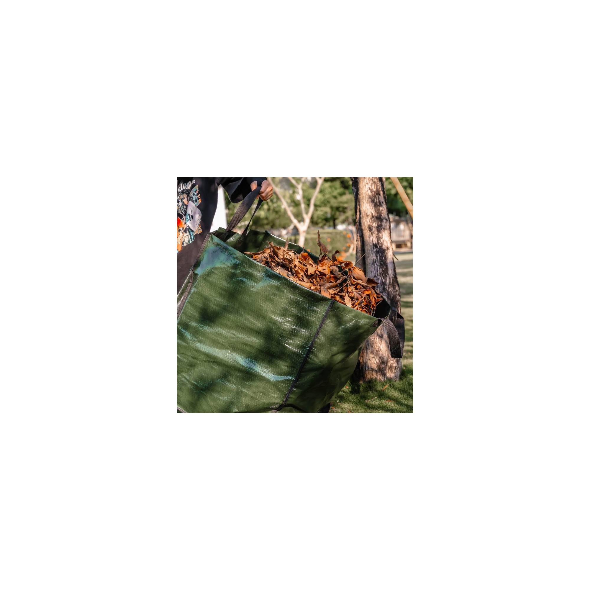 Sac à déchets de jardin - Multiusages - Avec poignées - Contenance : 180 Litres - Image 3