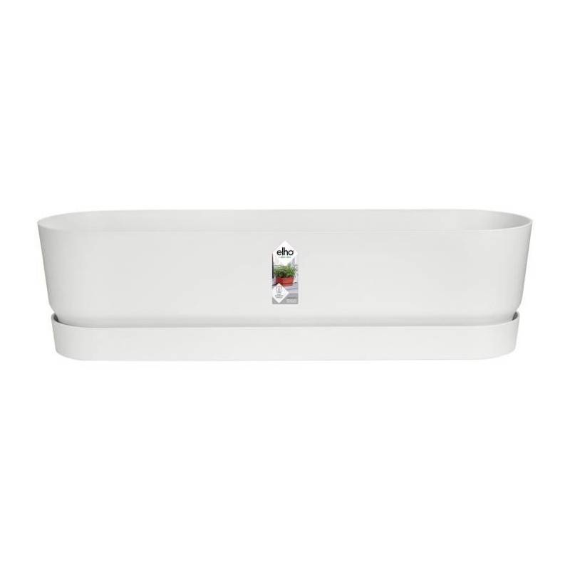 Elho - Planteur Ovale Greenville - Plastique - ø70 - Leaf Green - Image 1