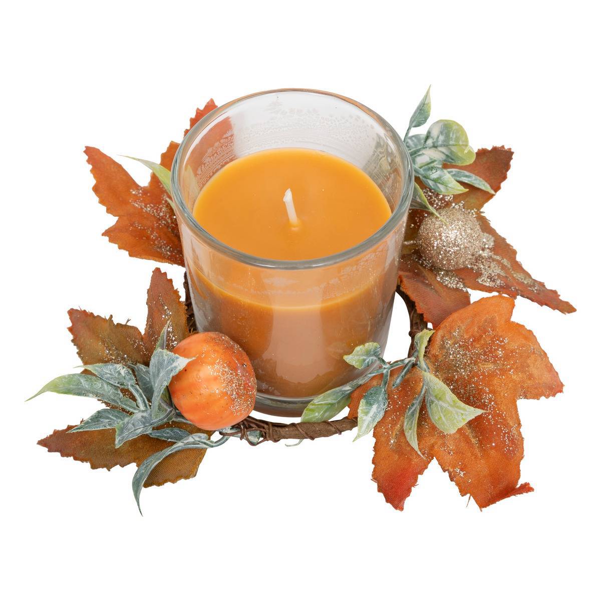 Feeric Christmas - Lot de 3 bougies parfumées centre de table Automne 180 g - Feeric Lights & Christmas - Image 3