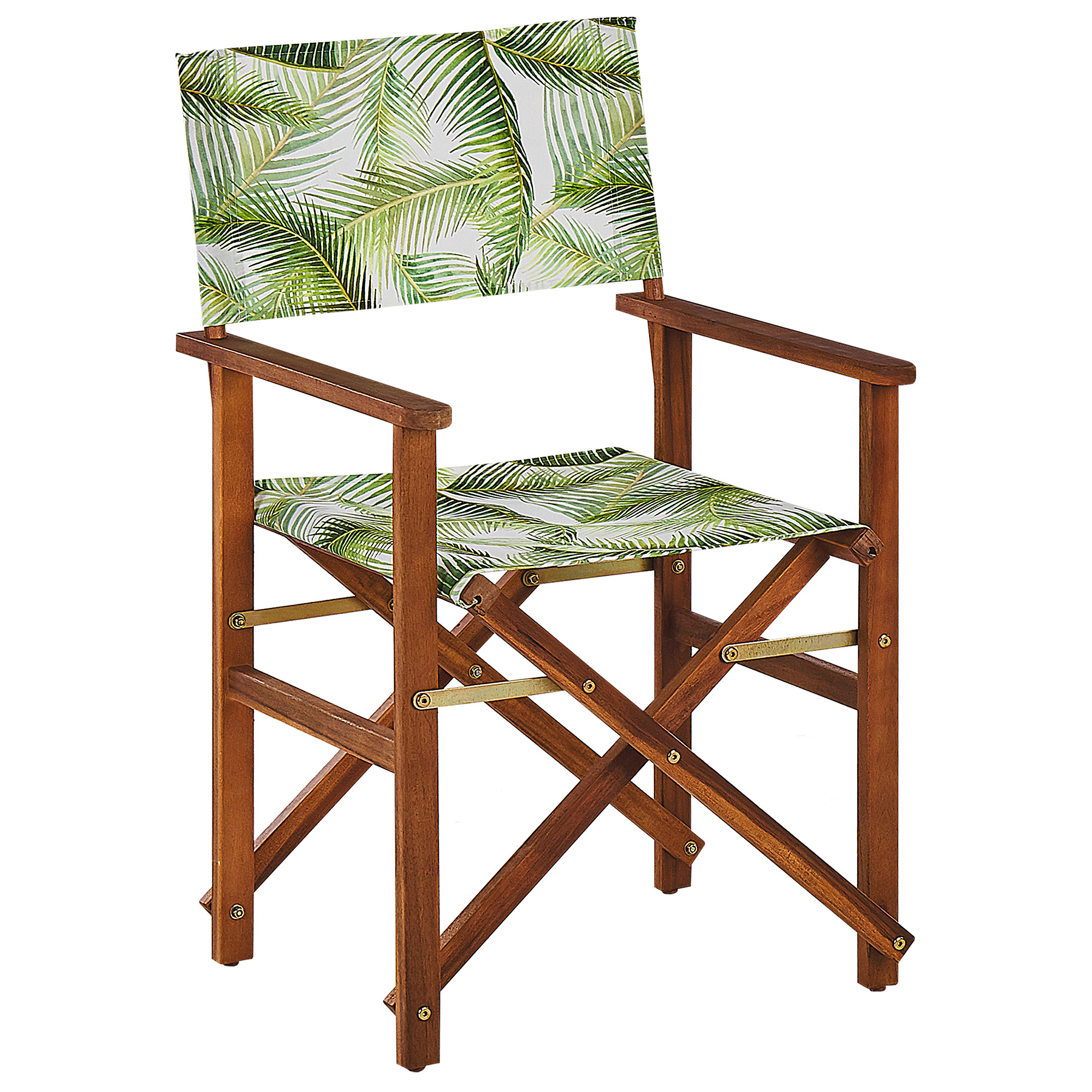 Beliani - Chaise de jardin Tissu Vert clair CINE - 50x50x91- Beliani - Image 2