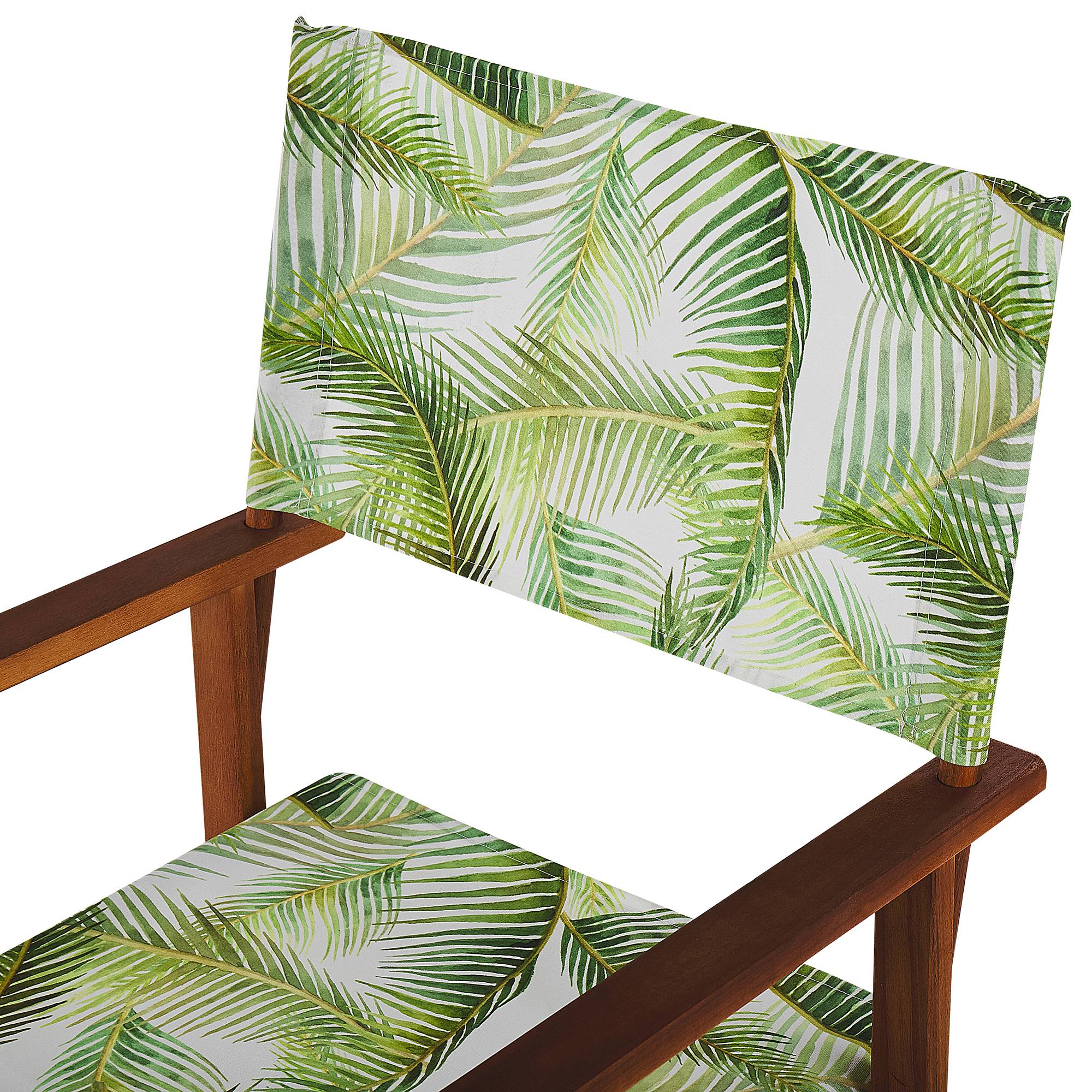 Beliani - Chaise de jardin Tissu Vert clair CINE - 50x50x91- Beliani - Image 3