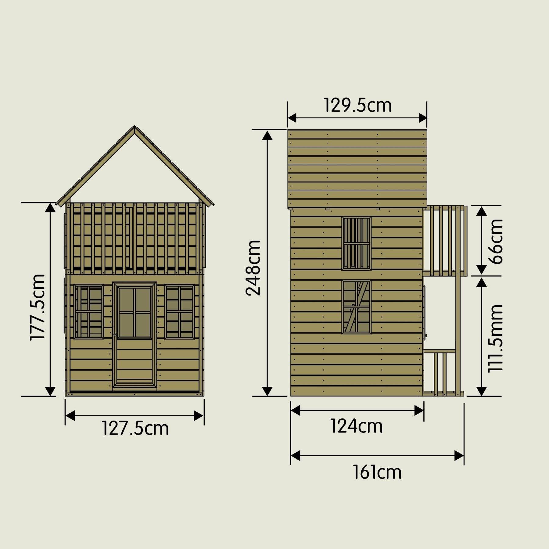 Maisonnette cabane en bois FSC® LOFT - Image 8