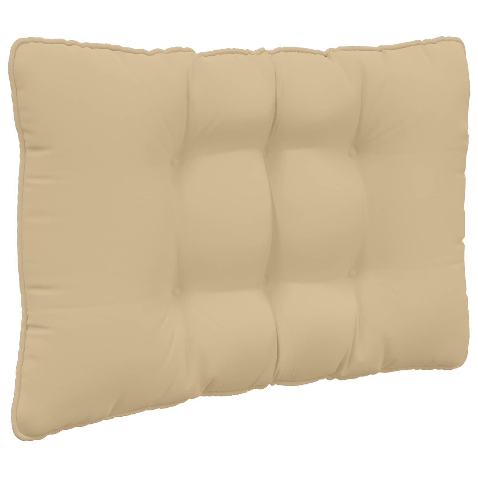 PANGIVO - Coussins de canapé extérieur polyester beige 80 x 43 x 10 cm - PANGIVO - Image 5