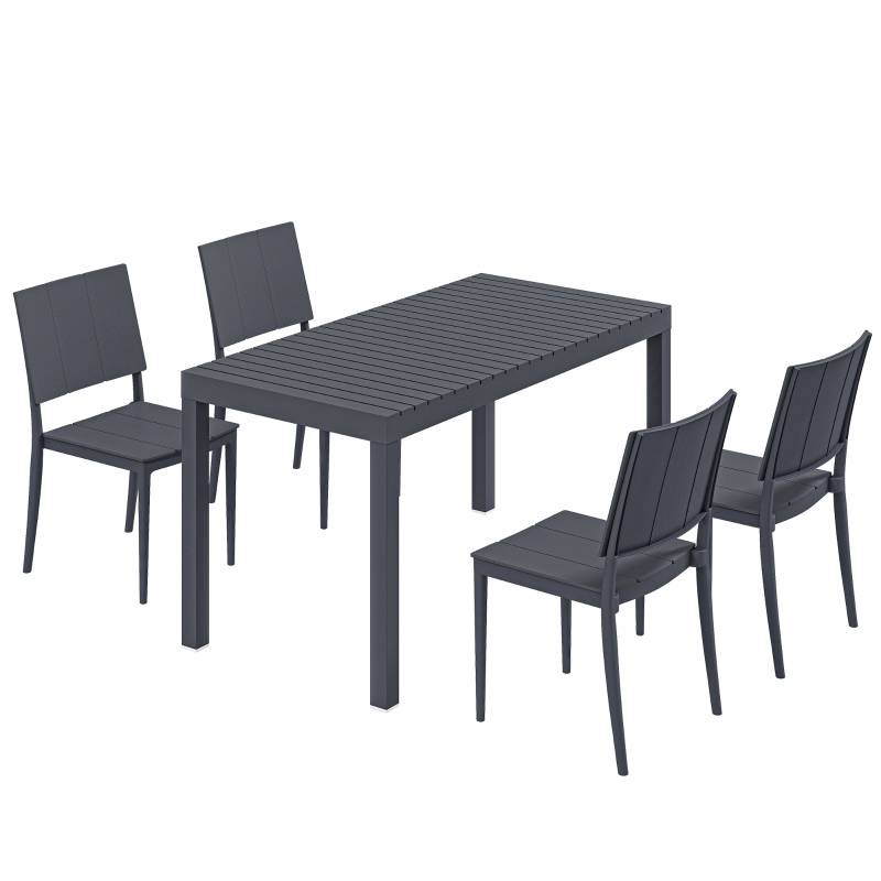 Set 5 pièces – spacieux, anti-UV, parfait pour vos repas