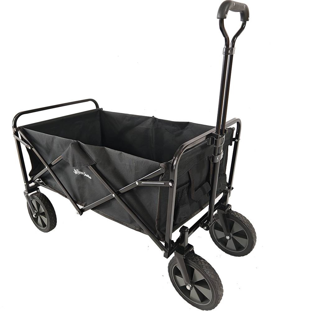 Chariot de transport pliable à roulettes 90L 80kg - Image 1
