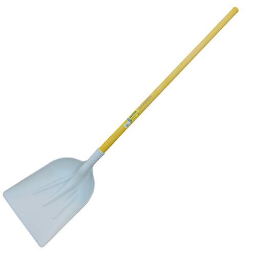 Outils Perrin - Pelle plastique blanche manche tube droit Outils Perrin