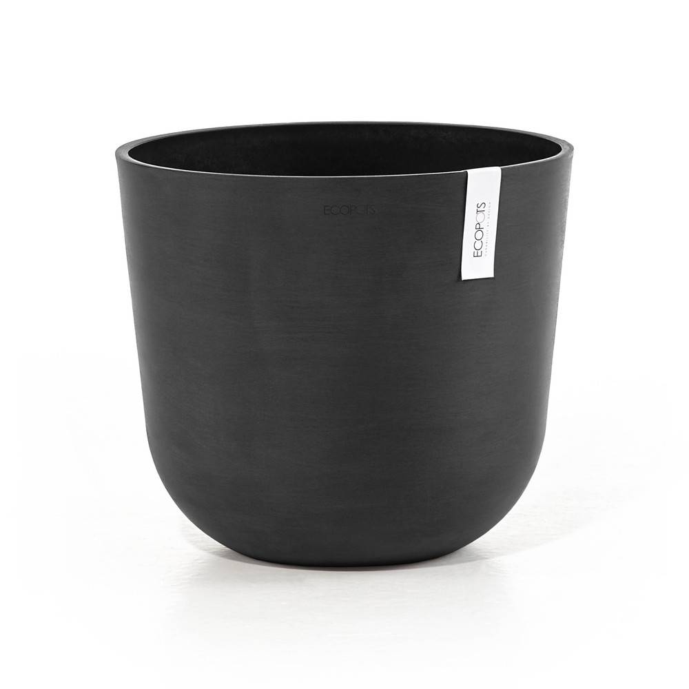 Ecopots - Pot Rond Oslo 35 Gris Foncé - Ø 35 x H. 30,5 cm - 21,7 L ECOPOTS - Image 1