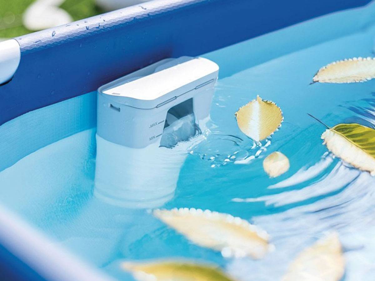 Piscine tubulaire carrée pour animaux - Intex - Image 10