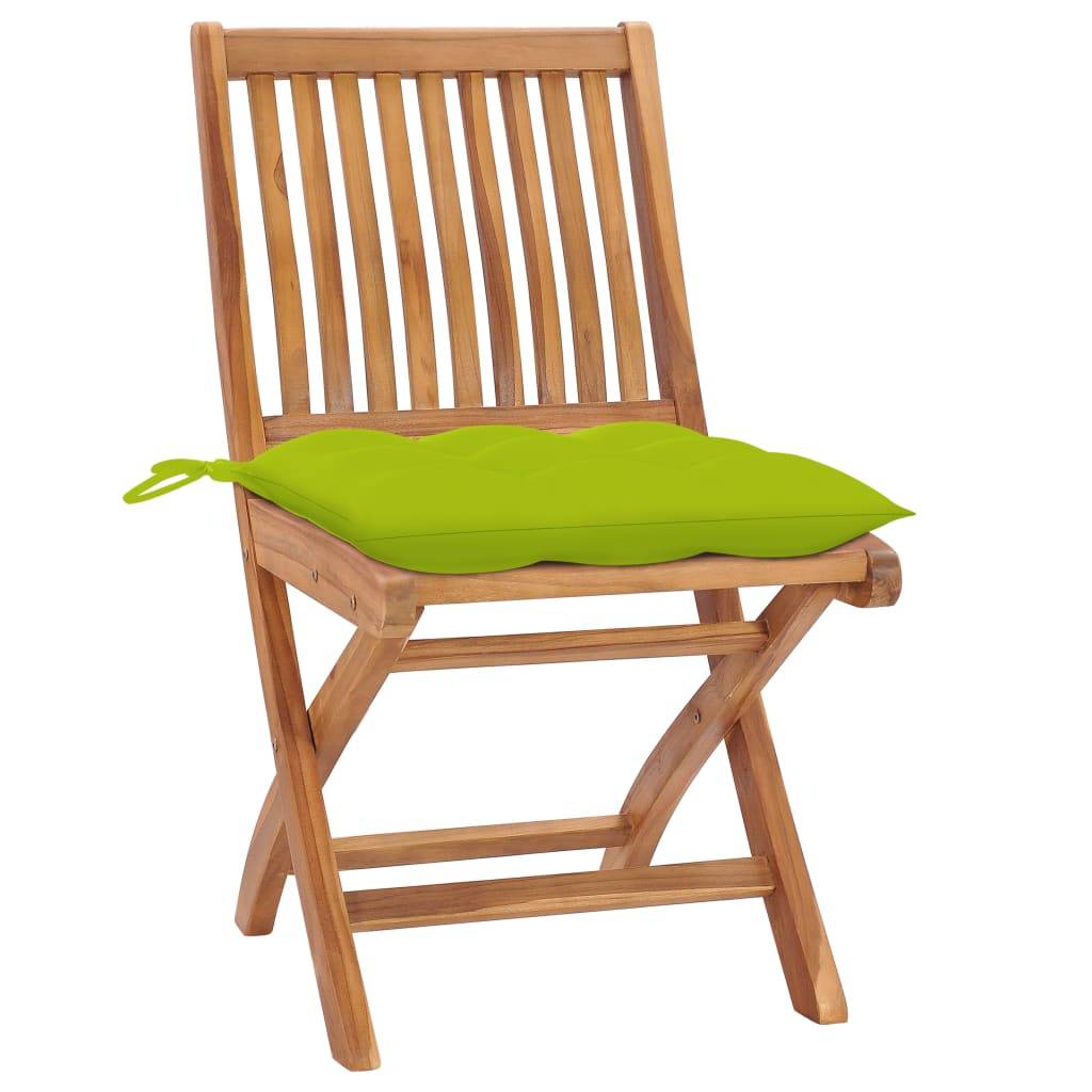 Prolenta Premium - Lot de 2 Chaise bois composite Louan Vert 46,5 X 58 X 88 cm - P87209V - Image 2