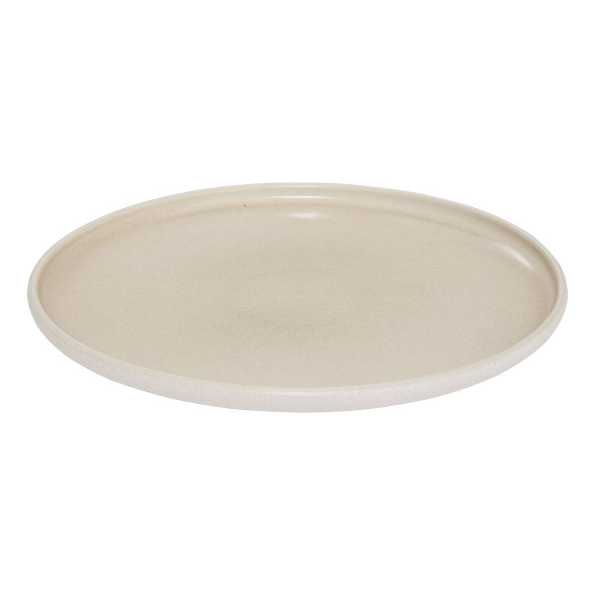Atmosphera - Lot de 4 assiettes plates Chiara beige - Atmosphera Créateur d'intérieur - Image 3