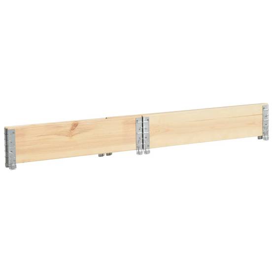 Jardinière surélevée 100 x 100 cm bois de pin solide - Image 3