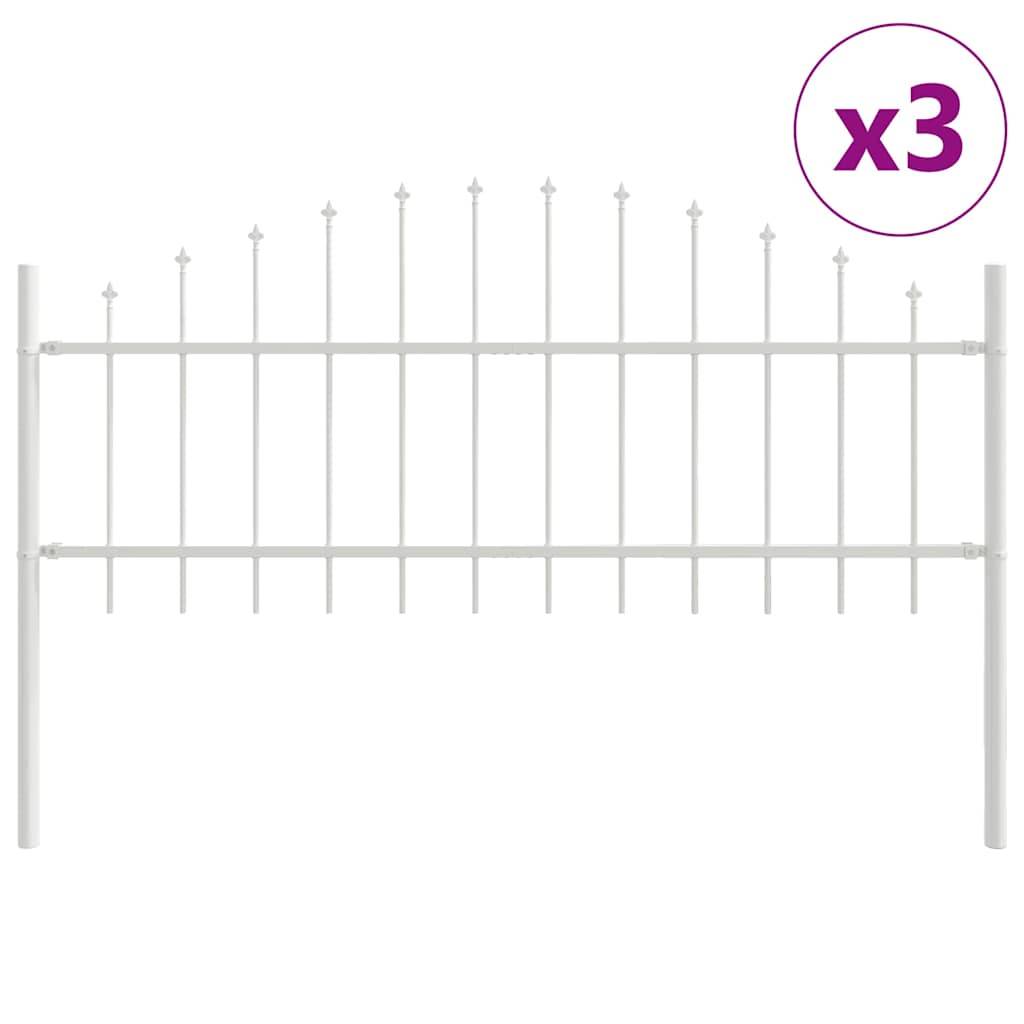 Maison Chic - Clôture de jardin - Panneau de clôture - Palissade Blanc 510 x 75 cm g509 - Image 1