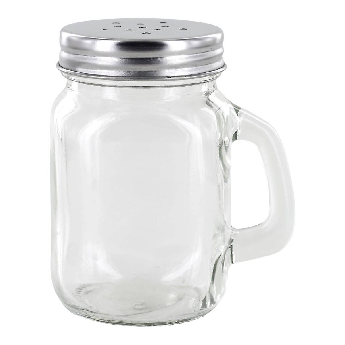 The Home Deco Factory - Salière Poivrière en Verre "Jar" 8cm Transparent - Image 1