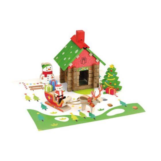 jeujura - Maison du père noël - 50 pièces - Image 1