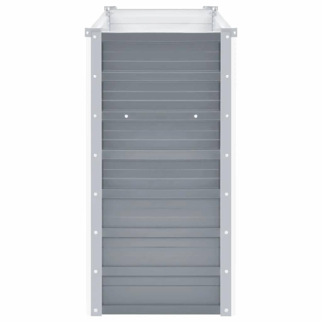 Prolenta Premium - Jardinière acier gris 160 x 40 x 77 cm - Prolenta premium p341.3 - Image 4