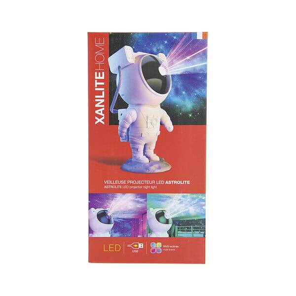 Veilleuse Laser Astronaute avec fonction multi scène XANLITE - Image 4