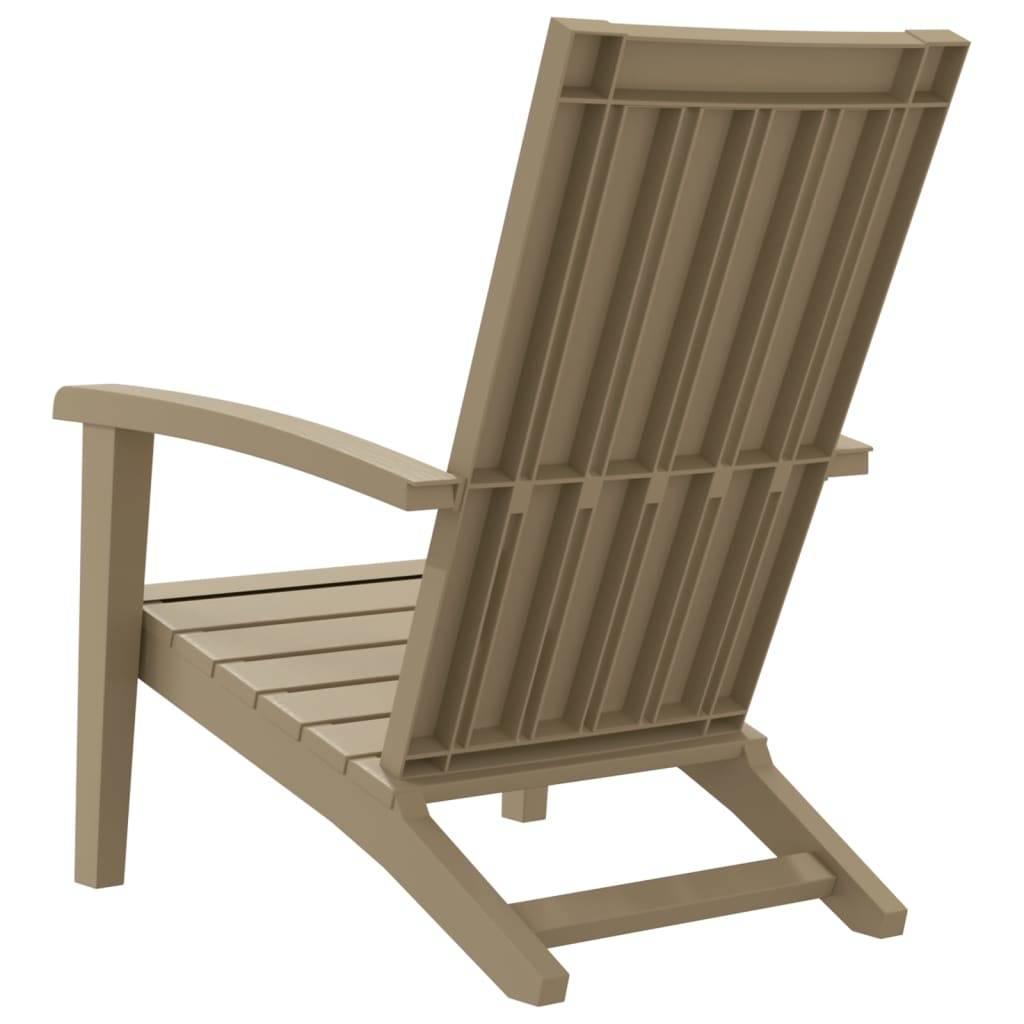 Prolenta Premium - Chaise bois composite Gryllin Naturel 63 X 85 X 93 cm 1-personnes - P87210N - Image 4