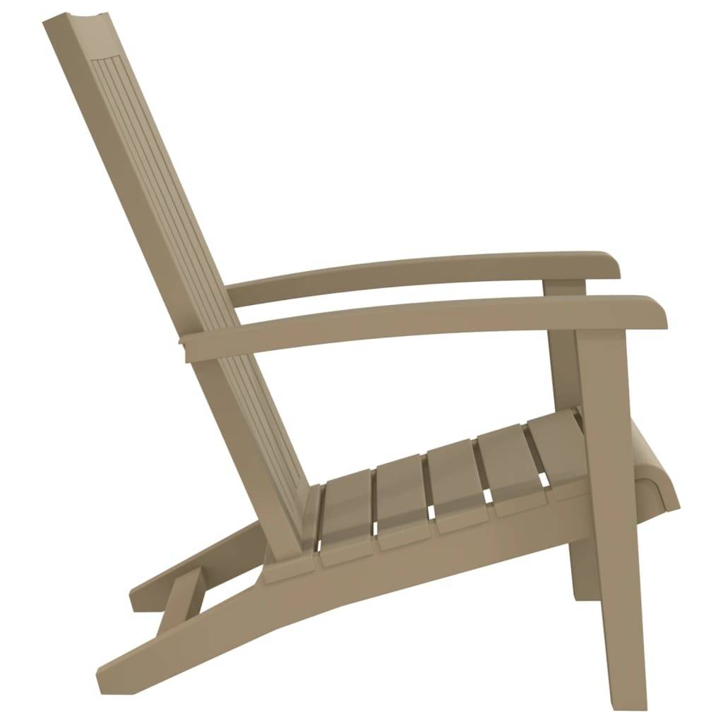 Prolenta Premium - Chaise bois composite Gryllin Naturel 63 X 85 X 93 cm 1-personnes - P87210N - Image 3