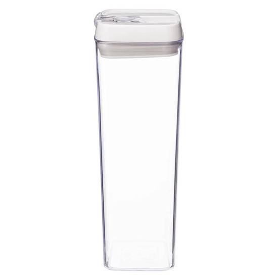 Bocal en Plastique Carré "Oslo" 1,7L Transparent - Image 1