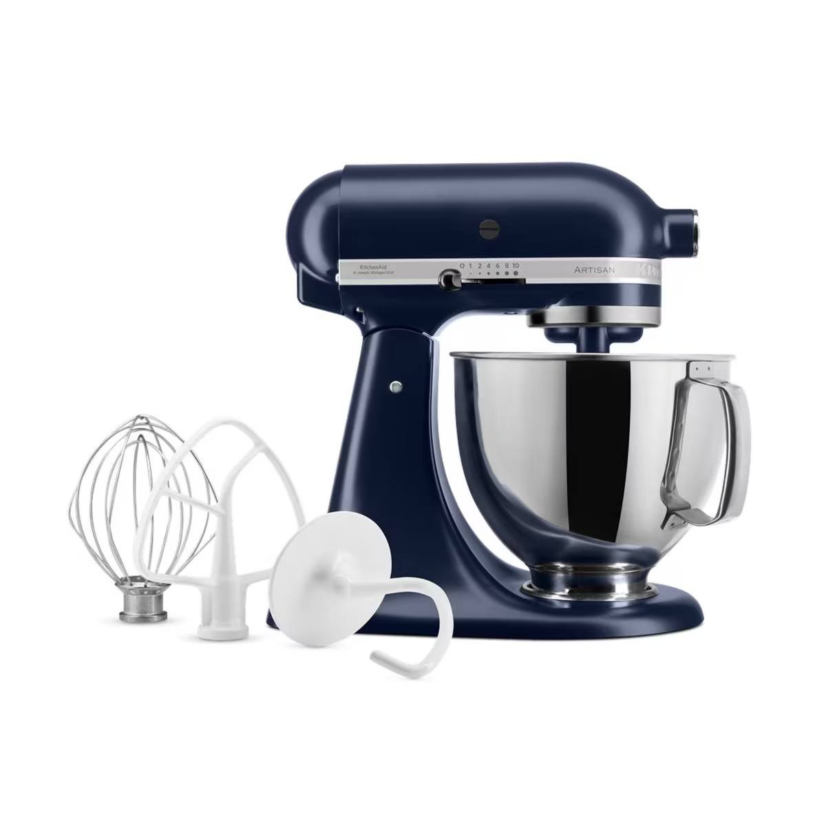 Robot patissier 4.8l 300w bleu encre 5KSM125EIB- Kitchenaid - Image 1