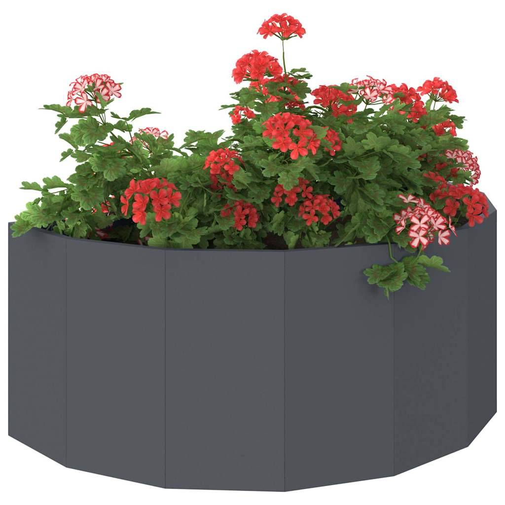 PANGIVO - Jardinière Acier Anthracite 90 x 45 x 35 cm - PANGIVO - Image 3