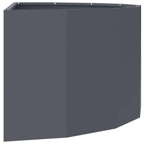 PANGIVO - Jardinière Acier Anthracite 90 x 45 x 35 cm - PANGIVO - Image 6