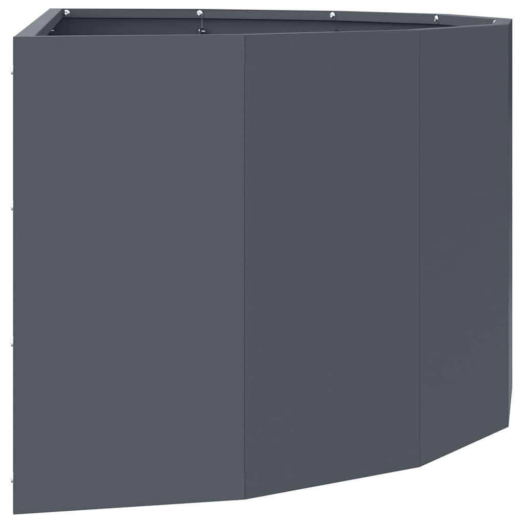 PANGIVO - Jardinière Acier Anthracite 90 x 45 x 35 cm - PANGIVO - Image 6