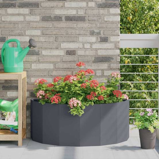 PANGIVO - Jardinière Acier Anthracite 90 x 45 x 35 cm - PANGIVO - Image 1