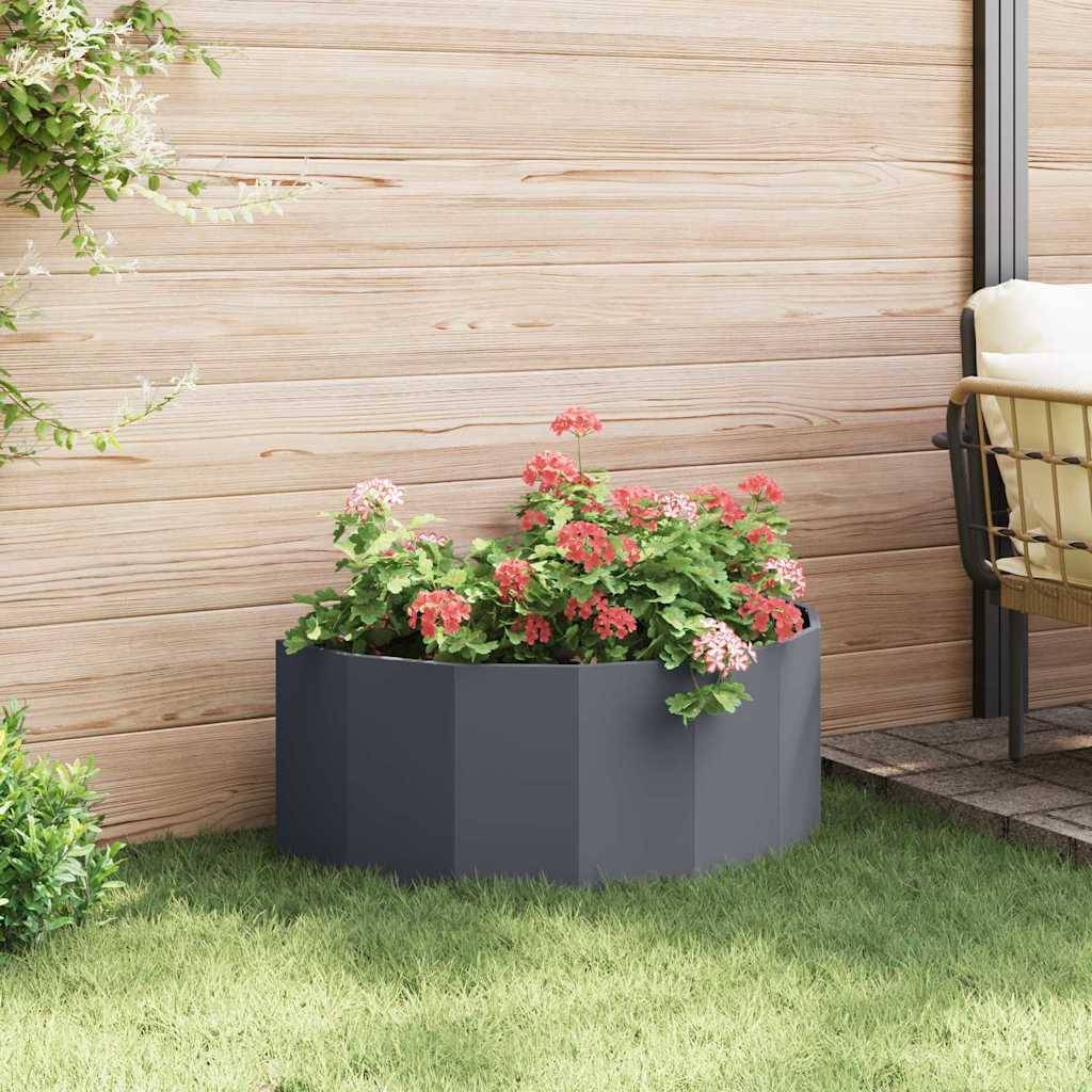 PANGIVO - Jardinière Acier Anthracite 90 x 45 x 35 cm - PANGIVO - Image 4