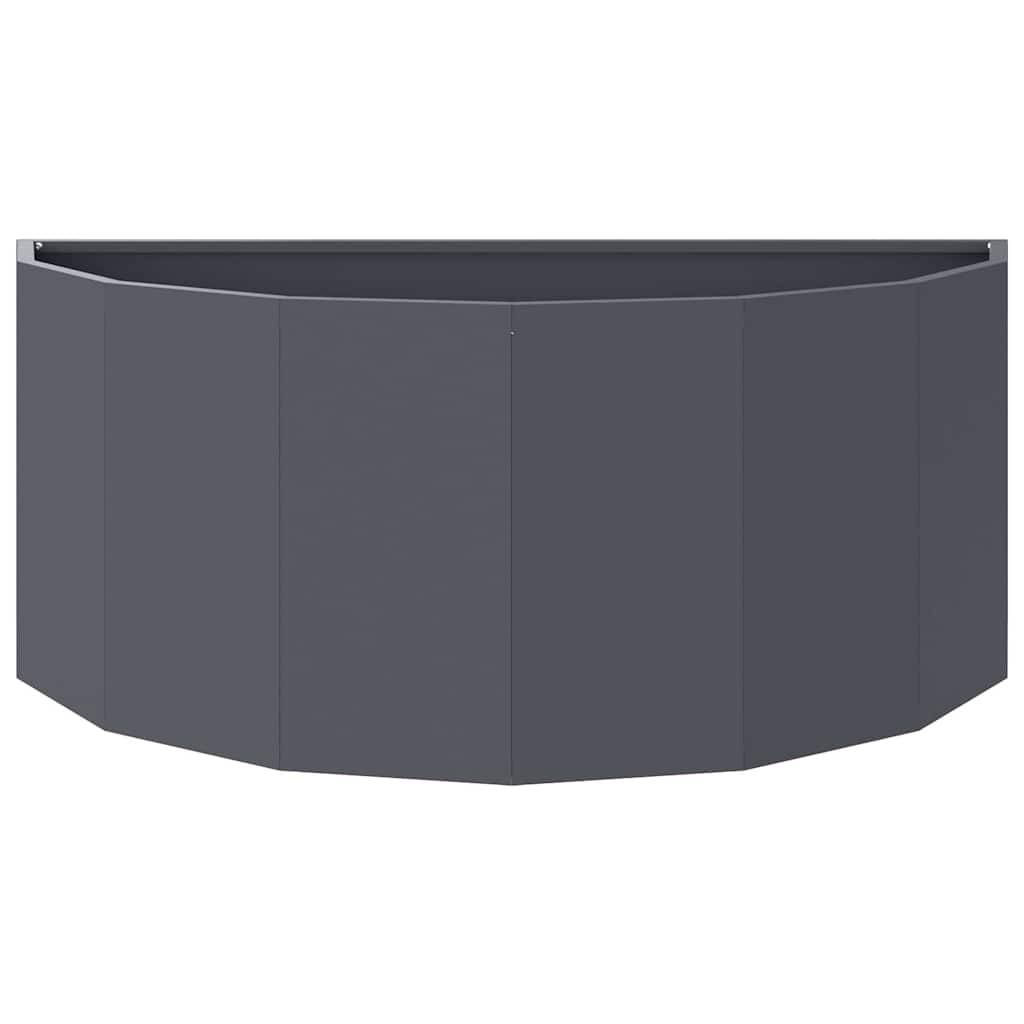 PANGIVO - Jardinière Acier Anthracite 90 x 45 x 35 cm - PANGIVO - Image 5
