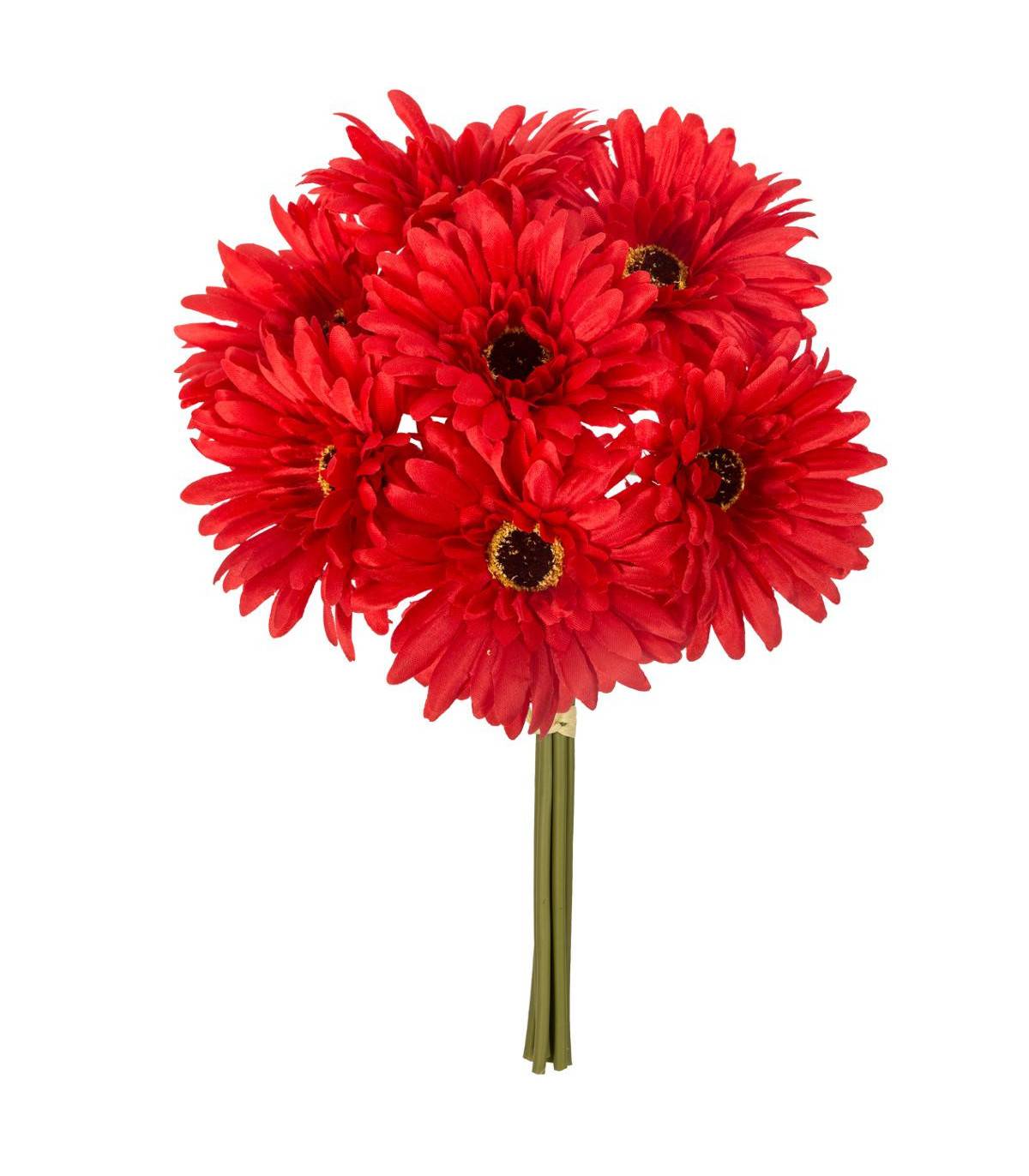 Bouquet de Fleurs artificielles 7 Gerberas D. 17 x H. 26 cm - Image 1