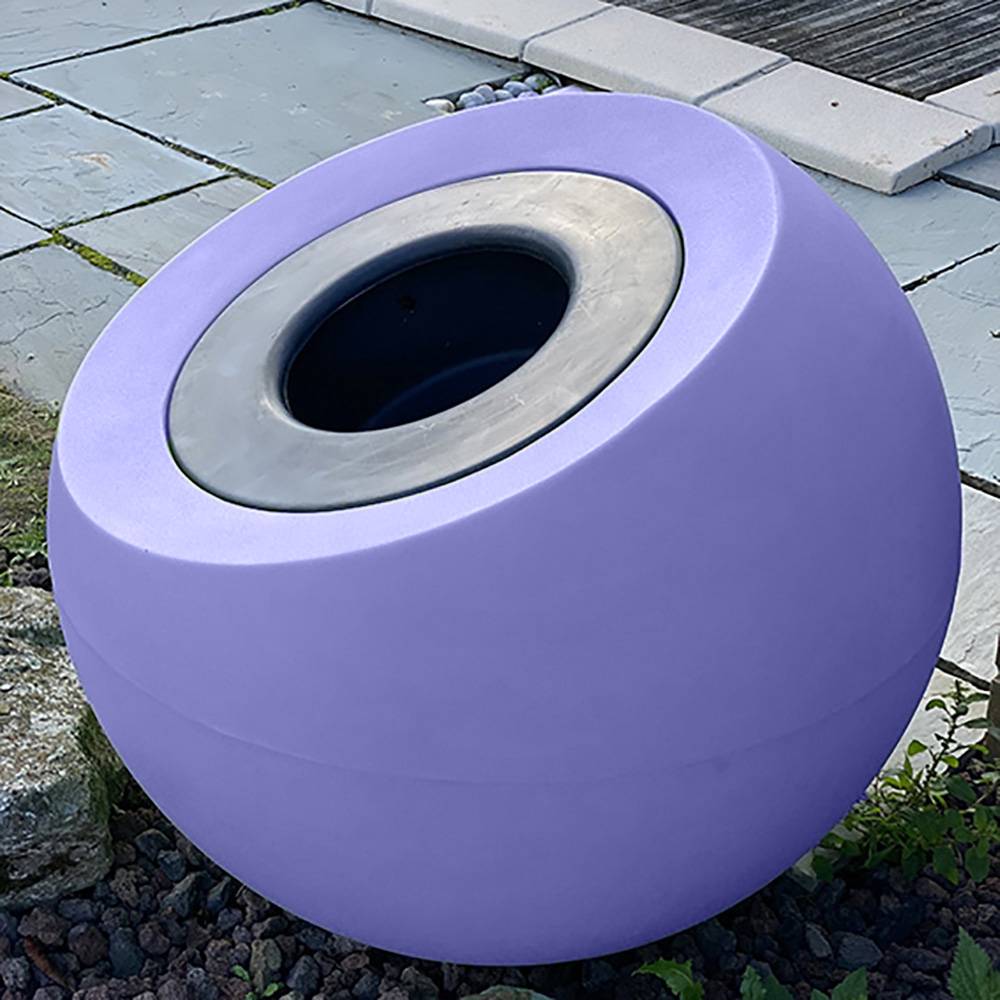 Plast'Up Rotomoulage - Pot de fleurs sphérique xxl dolce vita 300l-lot de 2 - Image 3