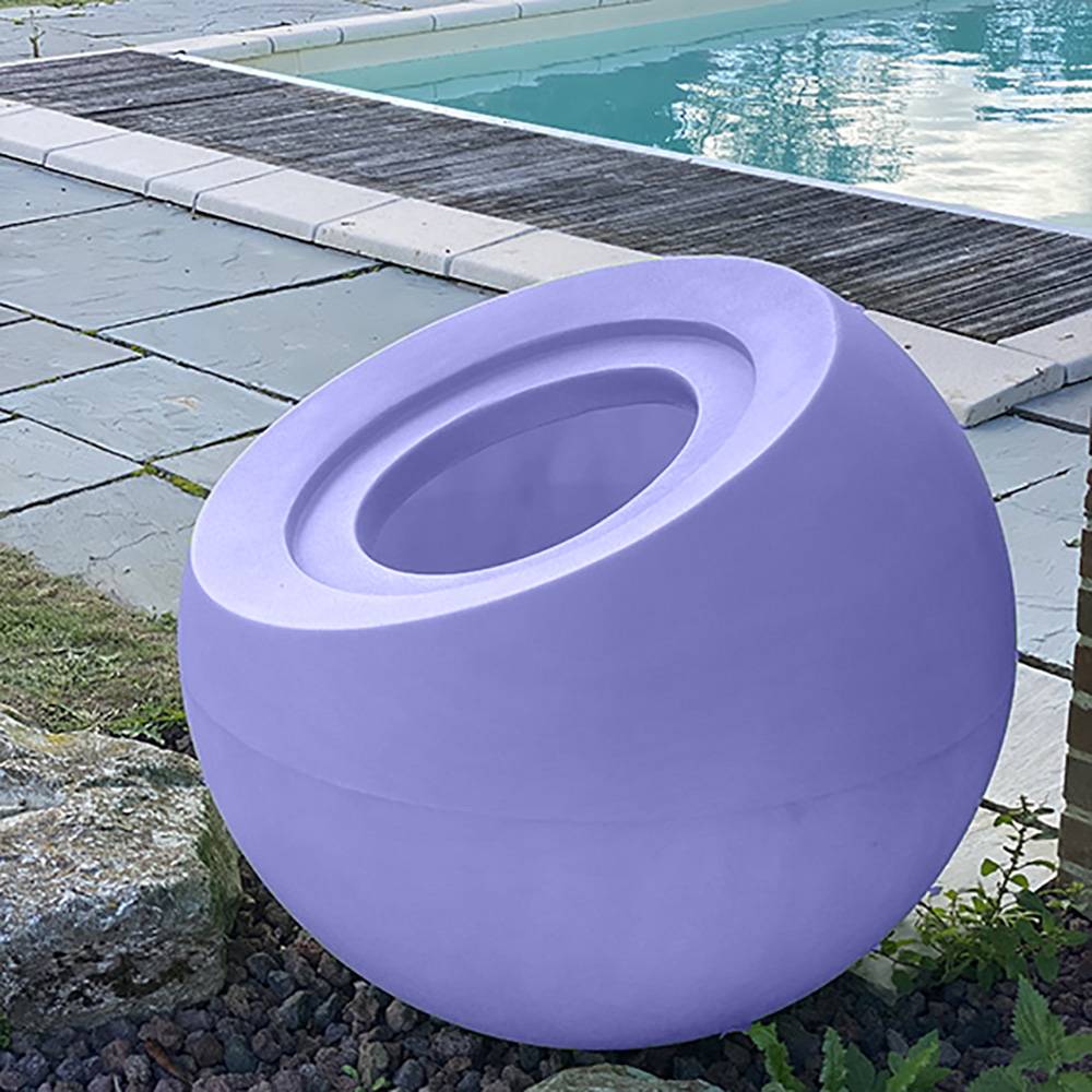 Plast'Up Rotomoulage - Pot de fleurs sphérique xxl dolce vita 300l-lot de 2 - Image 5