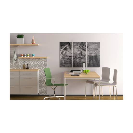 Tableau Imprimé "Symboles de New York" 60 x 90 cm - Image 2