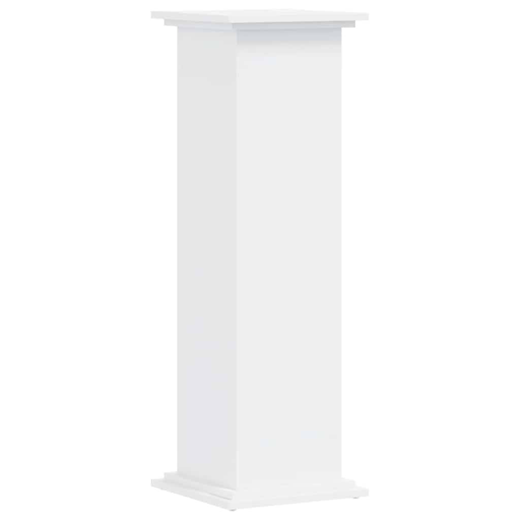 Vidaxl - Support pour plantes blanc 33x33x100 cm bois d'ingénierie vidaXL 852978 - Image 2