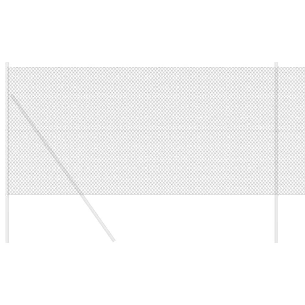 Clôture hexagonale PVC Gris 10 x 1 m, Poids :2.1kg - PANGIVO - Image 3