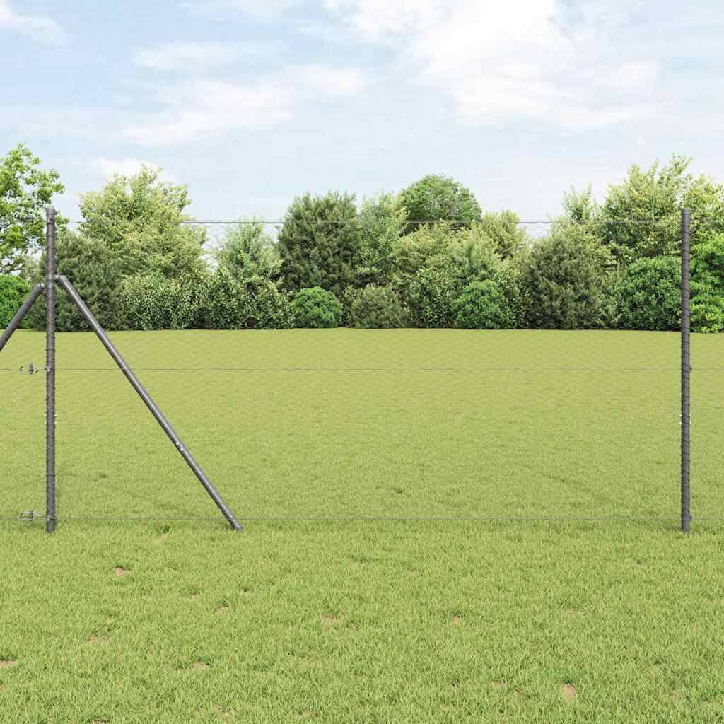 Clôture hexagonale PVC Gris 10 x 1 m, Poids :2.1kg - PANGIVO - Image 1