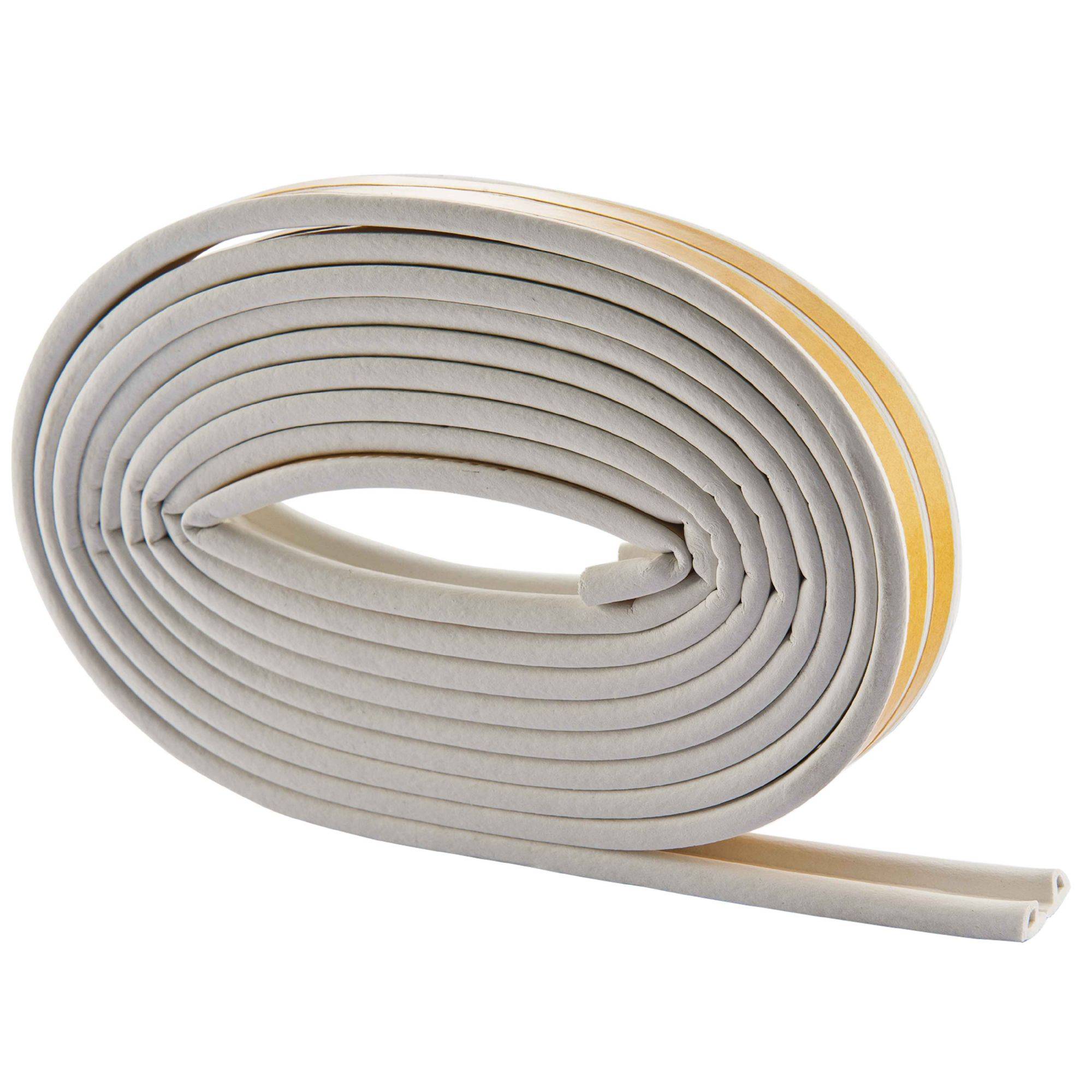 Geko - Joint adhésif caoutchouc blanc profil 'P' 6M