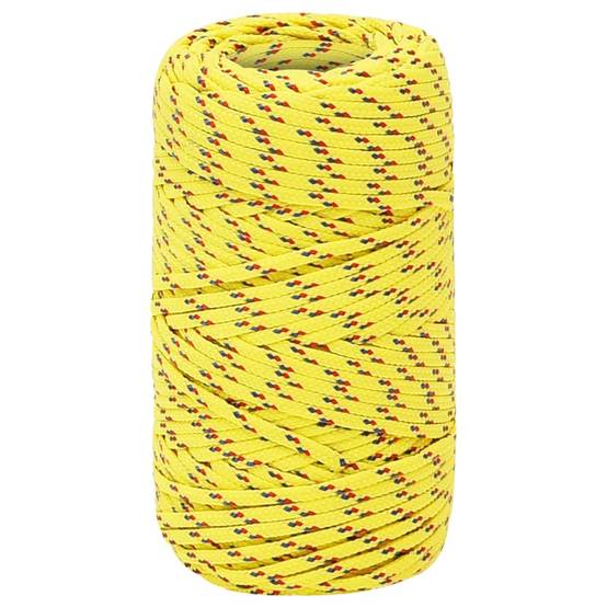 Corde de bateau Jaune 2 mm 25 m Polypropylène Maison Chic - Image 1