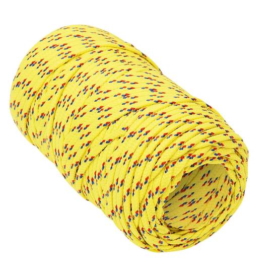 Corde de bateau Jaune 2 mm 25 m Polypropylène Maison Chic - Image 3