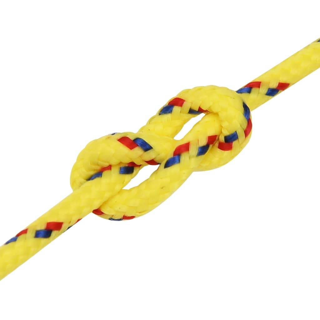 Corde de bateau Jaune 2 mm 25 m Polypropylène Maison Chic - Image 5