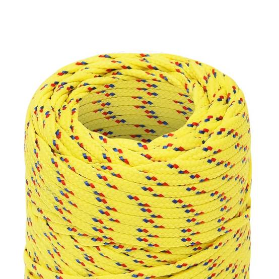 Corde de bateau Jaune 2 mm 25 m Polypropylène Maison Chic - Image 4
