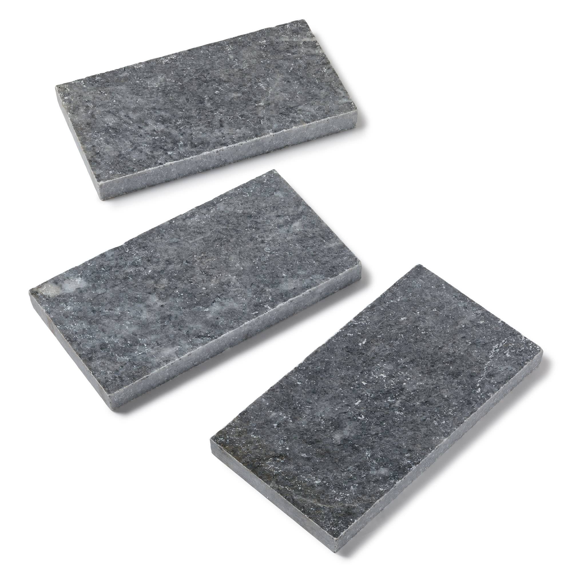 RO'MA Nature - Pas japonais Rectangle Pierre d'Adana Gris Bleu 61x33x5 cm (à l'unité) - RO'MA NATURE - Image 4