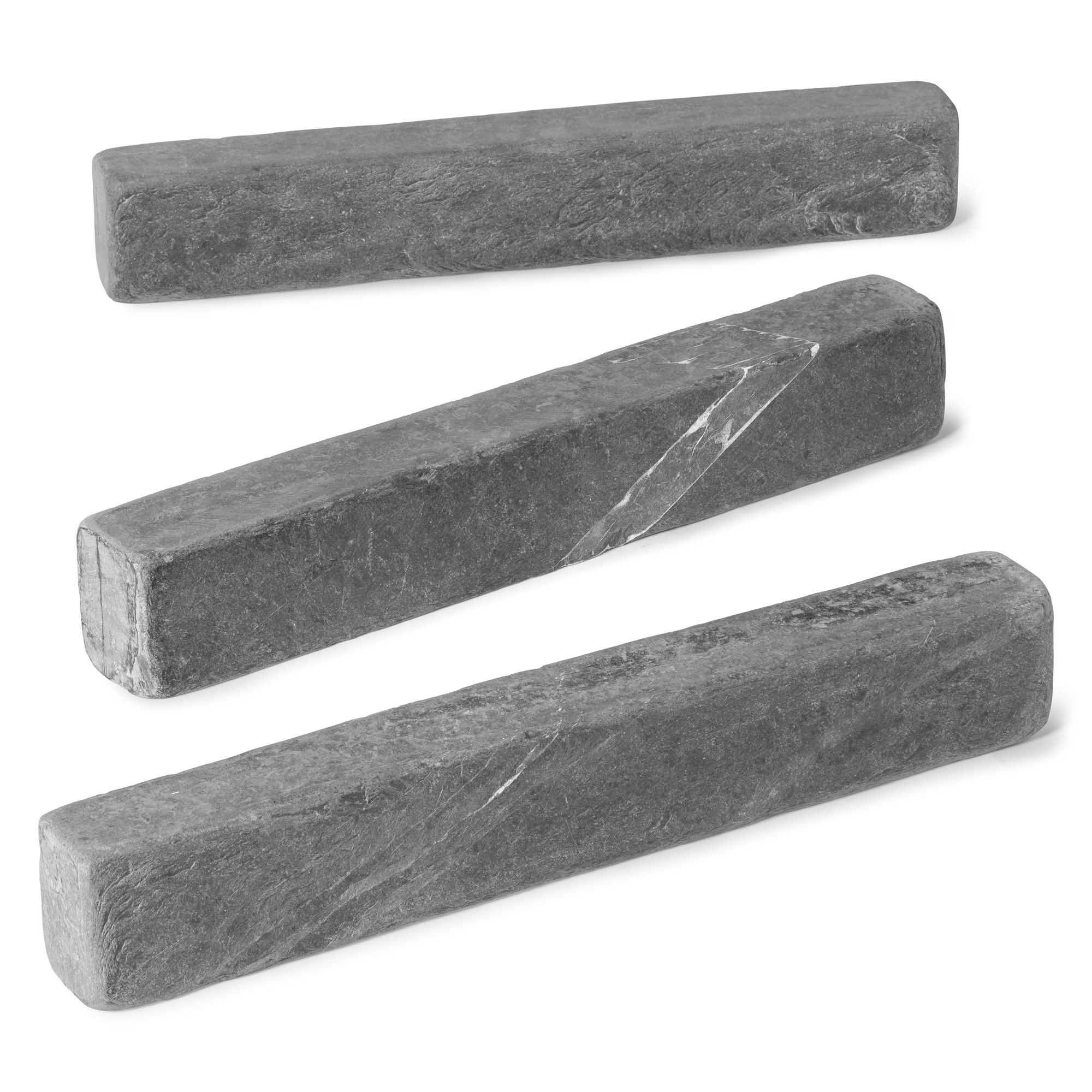 RO'MA Nature - Bordure de jardin Ardoise Noire Vieillie 50x8x6 cm (lot de 30 bordures soit 15 mètres) - RO'MA NATURE - Image 5