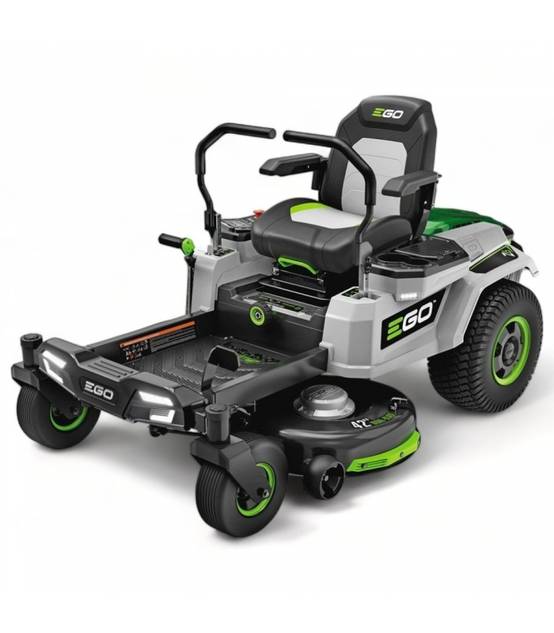Tracteur Tondeuse électrique Rotation zéro, largeur de tonte 107 cm, 4 batteries 56V 10Ah - EGO ZT4201E - Image 1