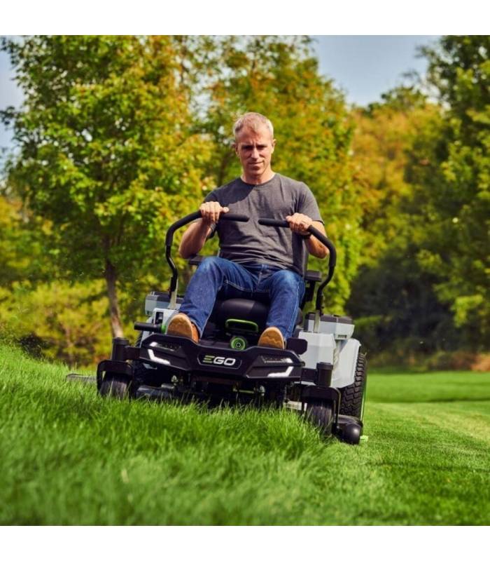 Tracteur Tondeuse électrique Rotation zéro, largeur de tonte 107 cm, 4 batteries 56V 10Ah - EGO ZT4201E - Image 7