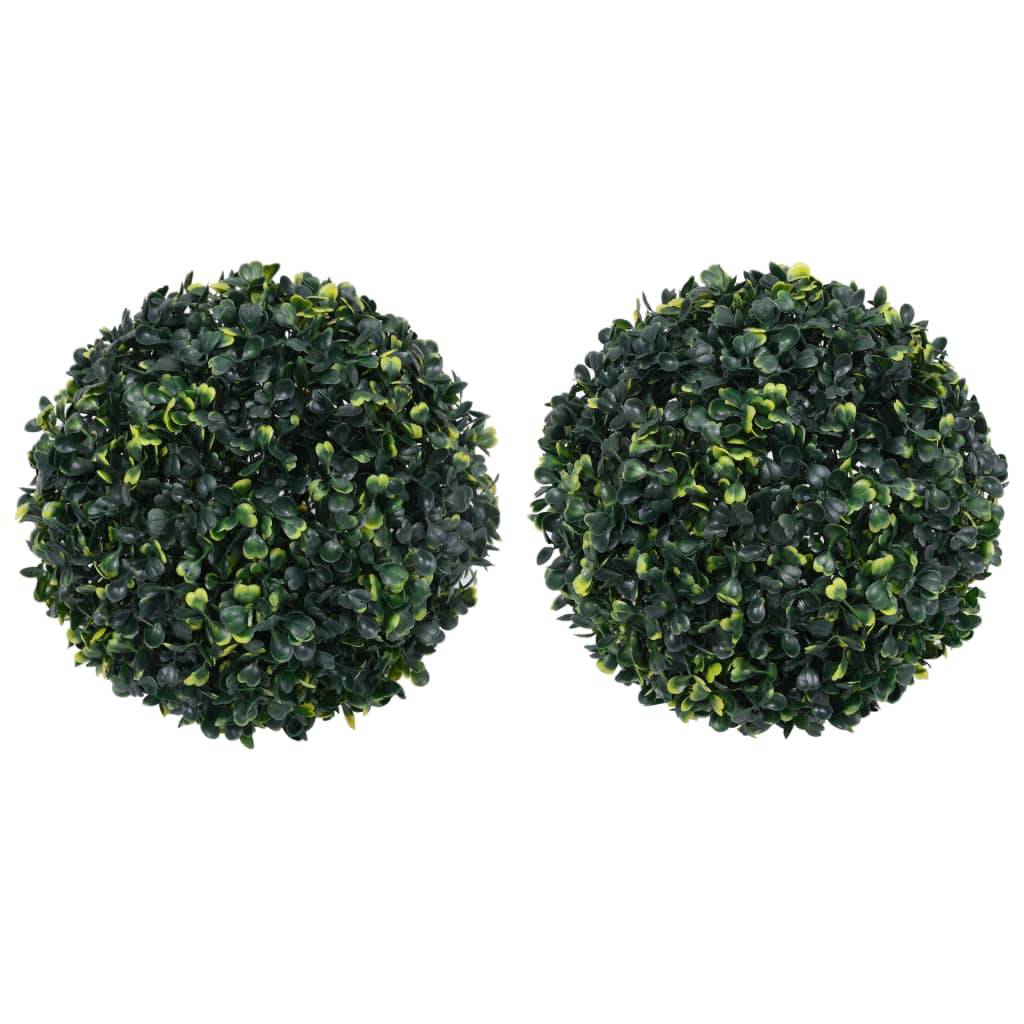 Vidaxl - Boules de buis artificielles 2 pcs 45 cm